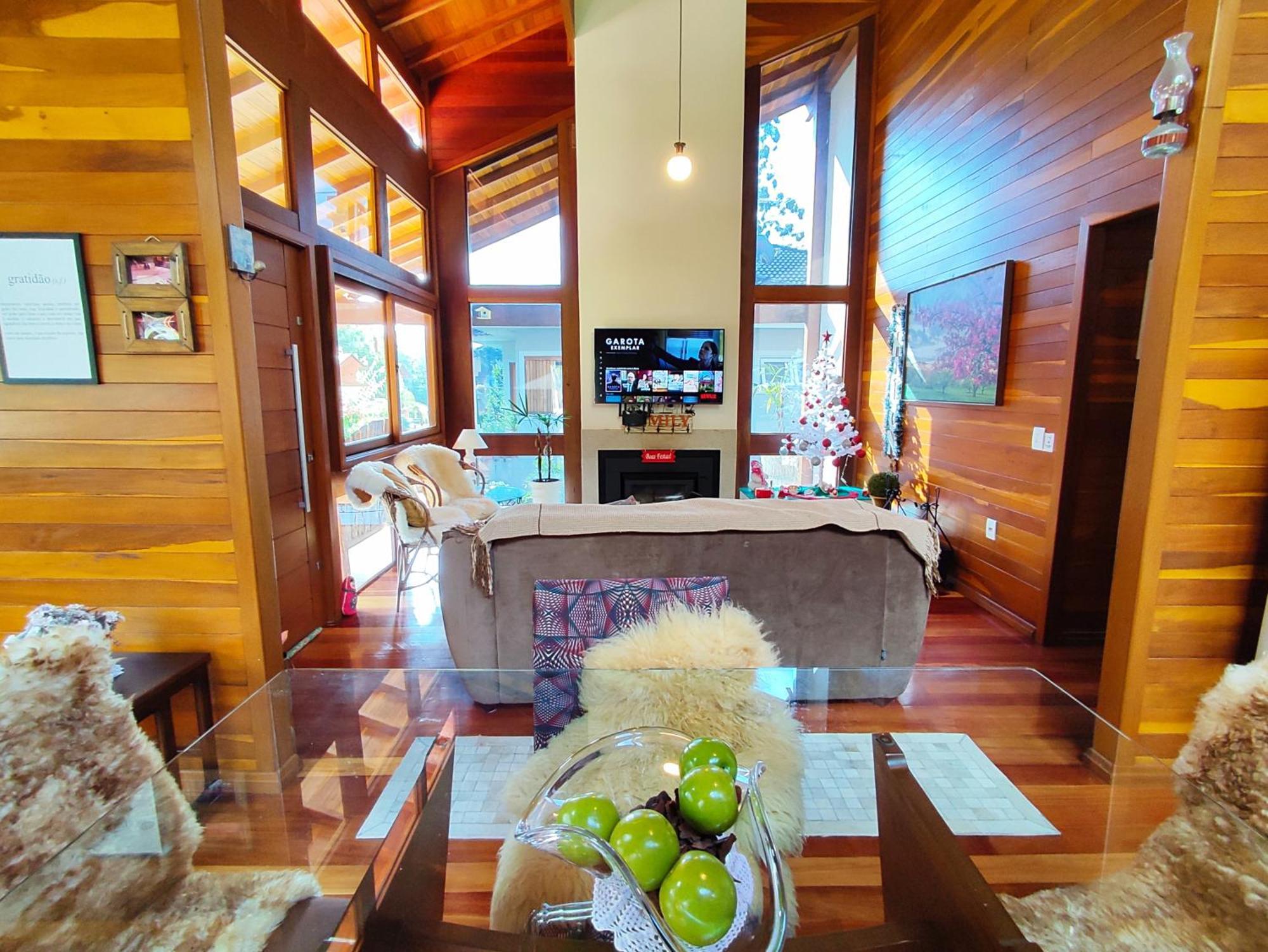 Charmosa Casa 3 Quartos Lago Negro Gramado Dış mekan fotoğraf