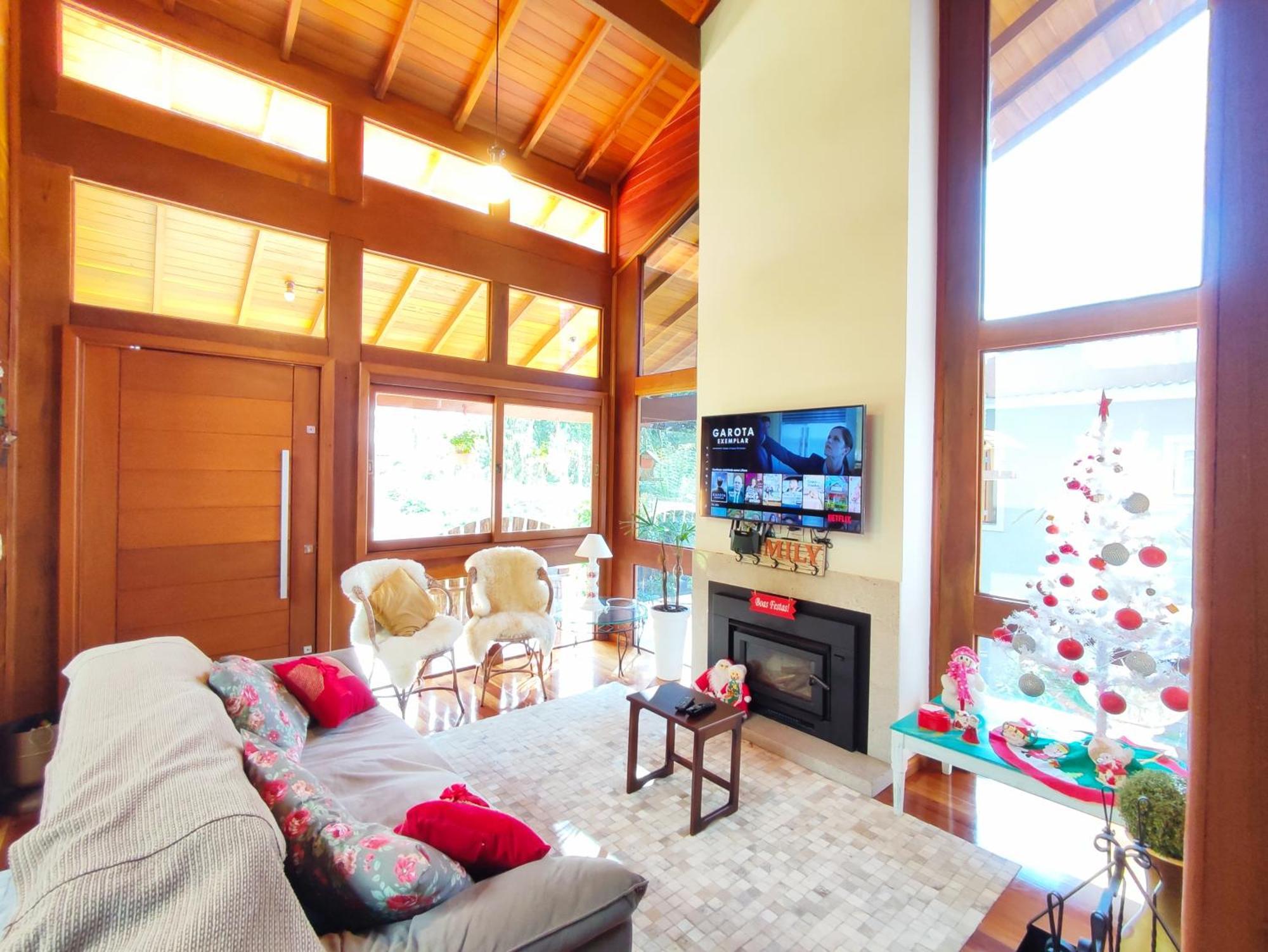 Charmosa Casa 3 Quartos Lago Negro Gramado Dış mekan fotoğraf