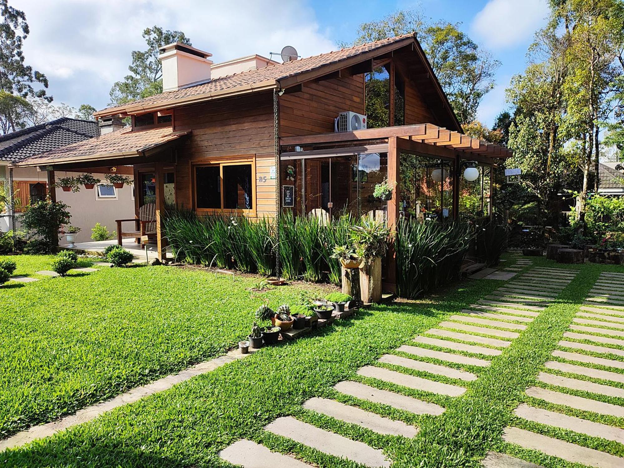 Charmosa Casa 3 Quartos Lago Negro Gramado Dış mekan fotoğraf